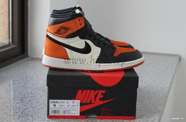 Jordan Shattered God Satin Backboard ready High 1 ship Retro materials to PK real 0509